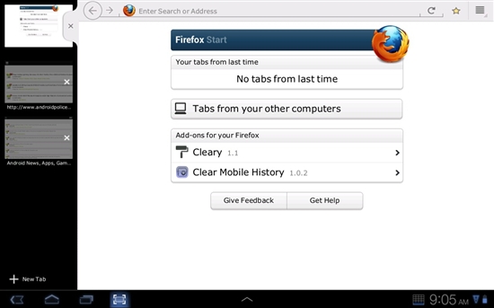 Android版Firefox 9手机浏览器下载