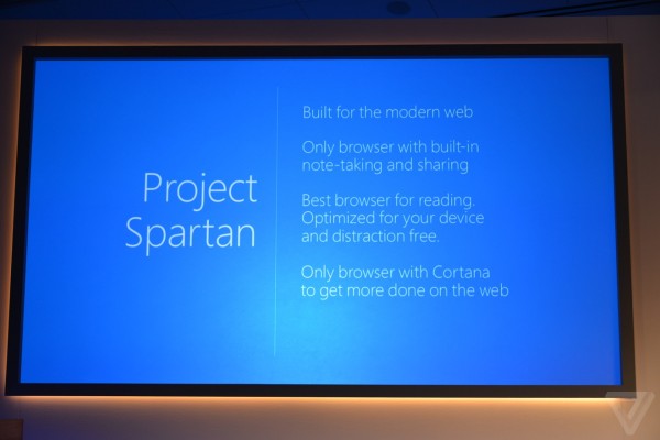 微软Spartan浏览器面世：全新界面、内核 内置阅读模式