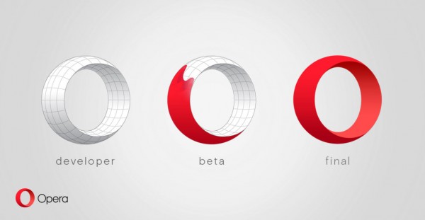 Opera浏览器 33.0.1990.43 正式版发布，全新logo